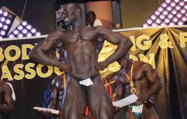 Ladies! Check out the macho man who was crowned Mr Uganda (Photos)